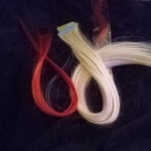 New! Blonde Tape-in Hair Extensions